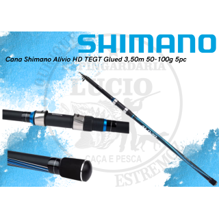 Cana Shimano Alivio HD TEGT Glued 3,50m 50-100g 5pc