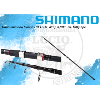 Cana Shimano Sienna HD TEGT Wrap 3,90m 75-150g 5pc