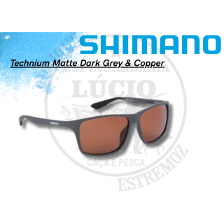Óculos Shimano Technium Matte Dark Grey & Copper