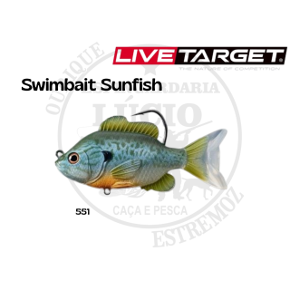 Amostra Live Target Swimbait Sunfish