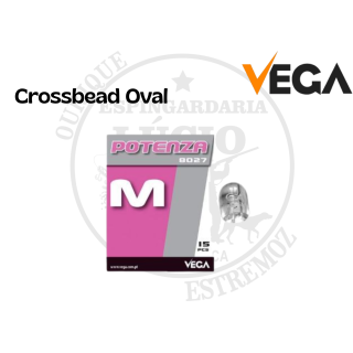 Missanga Vega Crossbead Oval