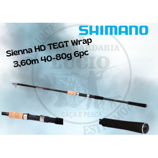 Cana Shimano Sienna HD TEGT Wrap 3,60m 40-80g 6pc