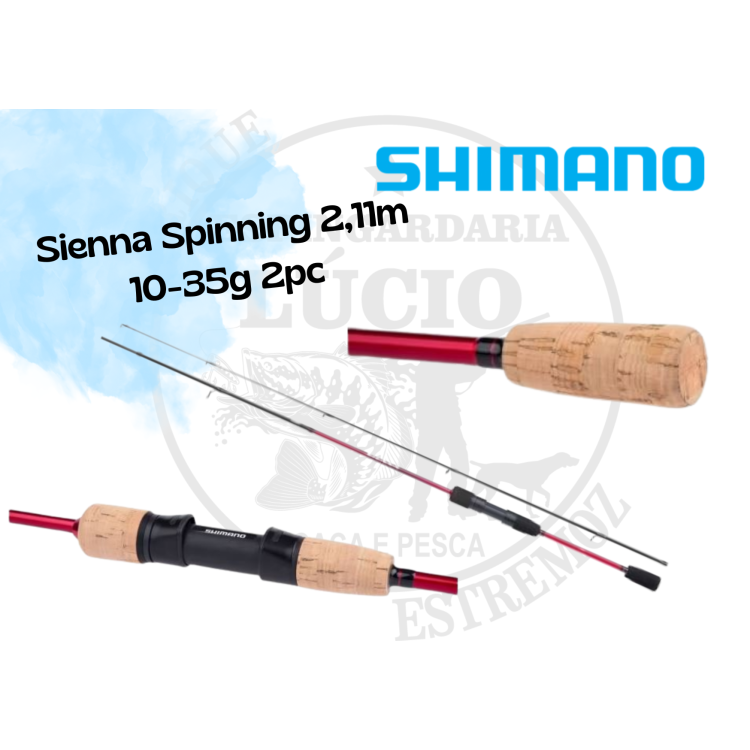 Shimano Sienna Spinning 710M Combo Sienna 2500 Mono 0,26mm - Vos Hengelsport Almelo