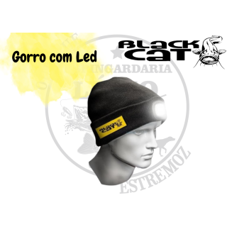 Gorro com Led Black Cat