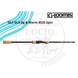 Cana G-Loomis GLS GLX Jig & Worm 853S Spin 7'1' 216cm 1/8-7/16oz