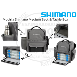 Mochila Shimano Medium Back & Tackle Box