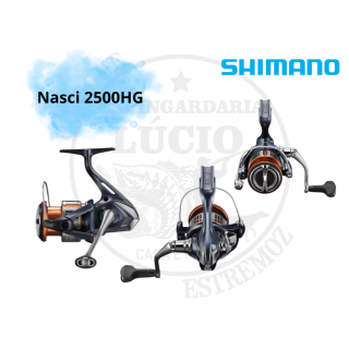 Carreto Shimano Nasci 2500HG