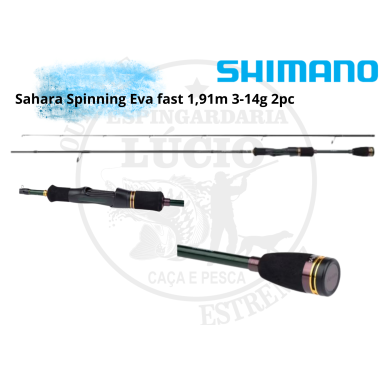 Cana Shimano Sahara Spinning Eva fast 1,91m 3-14g 2pc