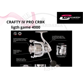 CARRETO CRAFTY IV PRO CRBK ligth game 4000