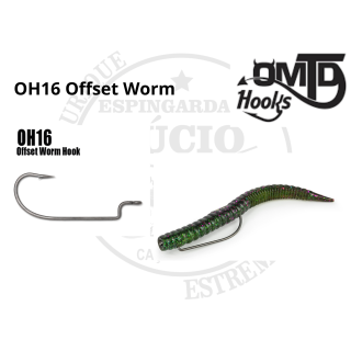 Anzóis OMTD OH16 Offset Worm