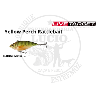 Amostra Live Target Yellow Perch Rattlebait