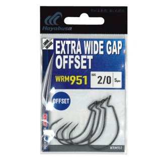 Anzol Hayabusa Extra Wide Gap Offset WRM 951