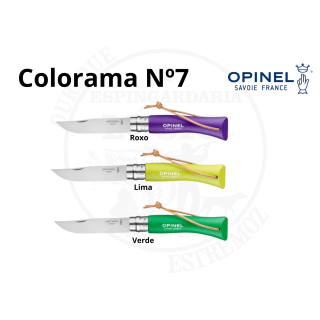 Faca Opinel Colorama n7