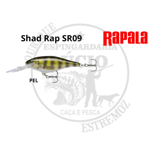 Amostra Rapala Shad Rap SR09