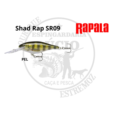 Amostra Rapala Shad Rap SR09