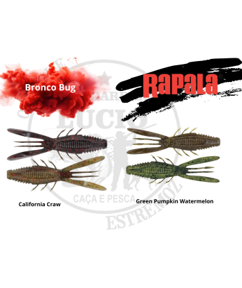Amostra Rapala CrushCity Bronco