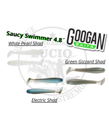 Amostra Googan Saucy Swimmer 4.8'