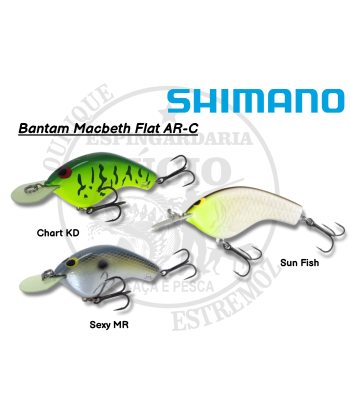 Amostra Shimano Bantam Macbeth Flat AR-C