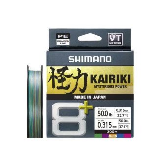 Fio Shimano Kairiki 8+ 300m Multicolor