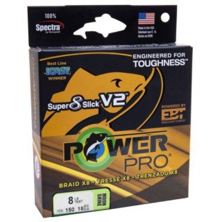 Fio Shimano Power Pro Super 8 Slick V2 Moss Green 135mt